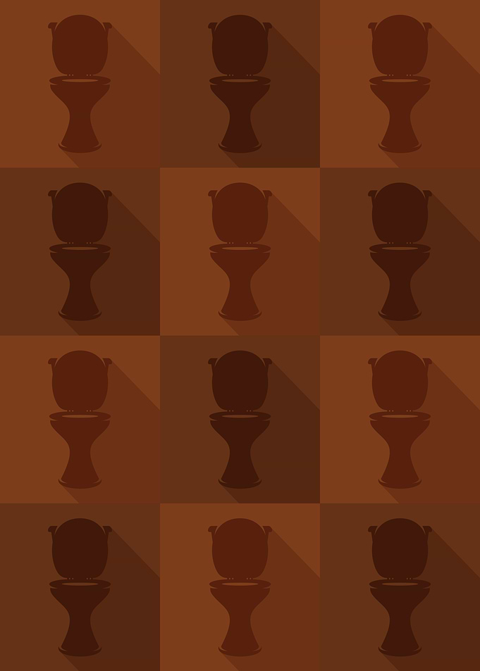 Toilet Icons Pop Art