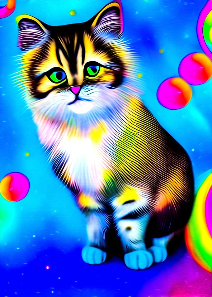 Psychedelic Kitten02
