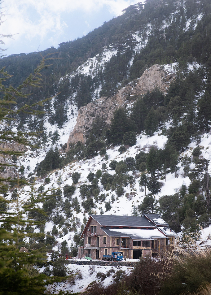 Snowy mountains
