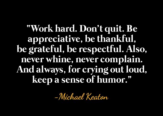 Michael Keaton Quote