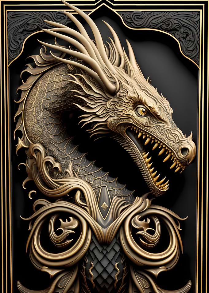 Dragon Sovereign Art Deco