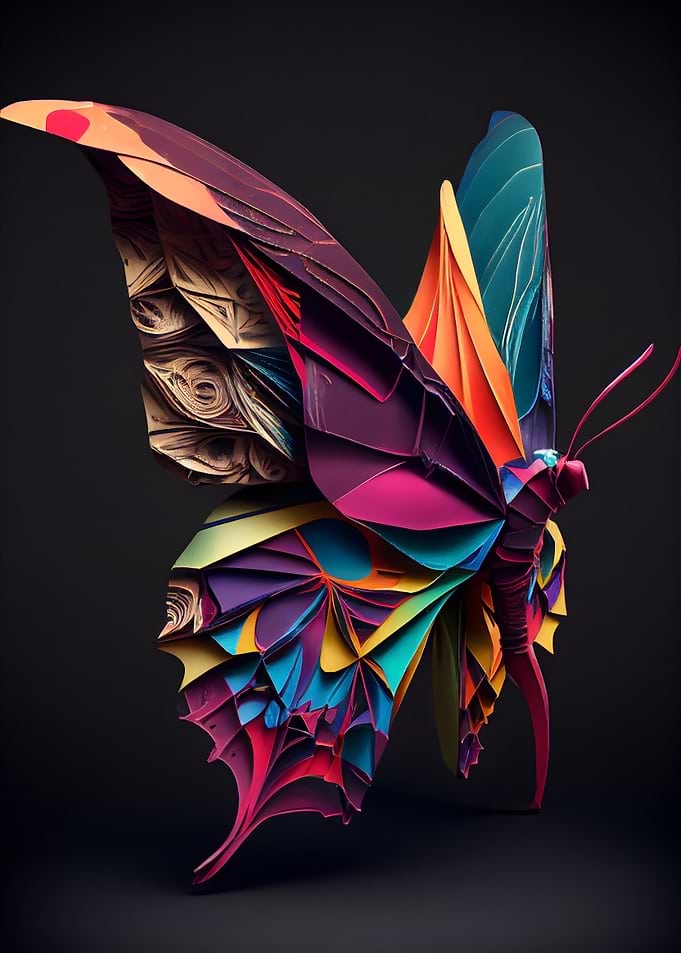 Butterfly Colorful