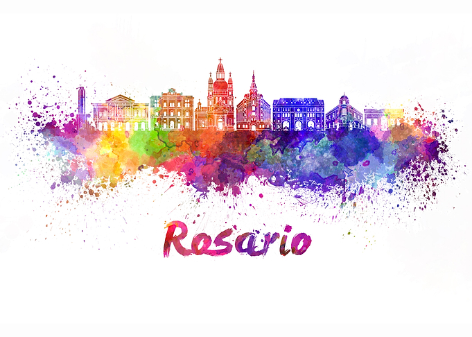 Rosario skyline