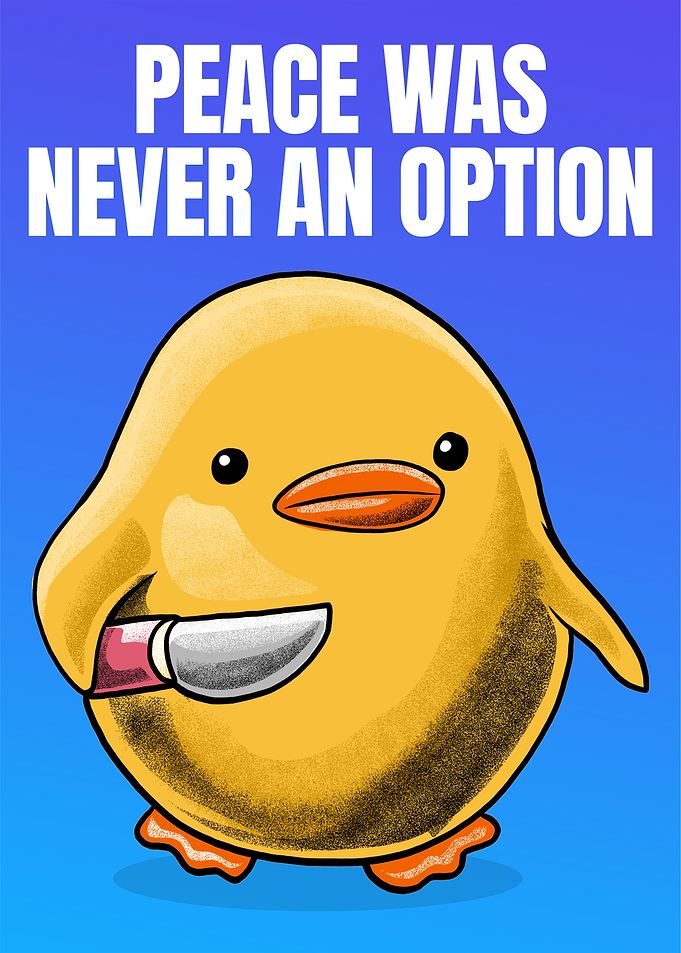 Duck with Knife Meme