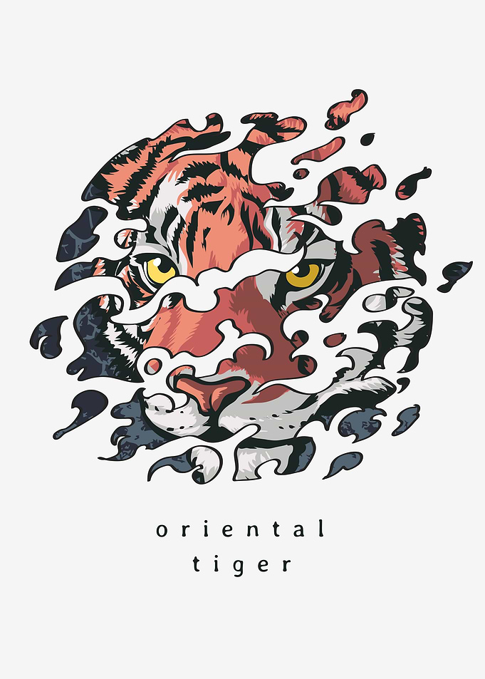 Tiger head