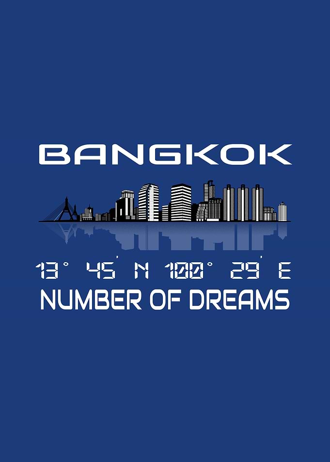 GPS Coordinates Bangkok