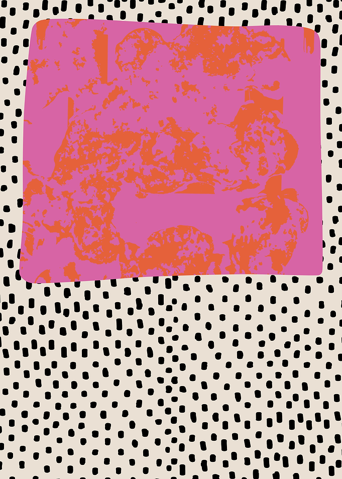Pink Abstract Painting