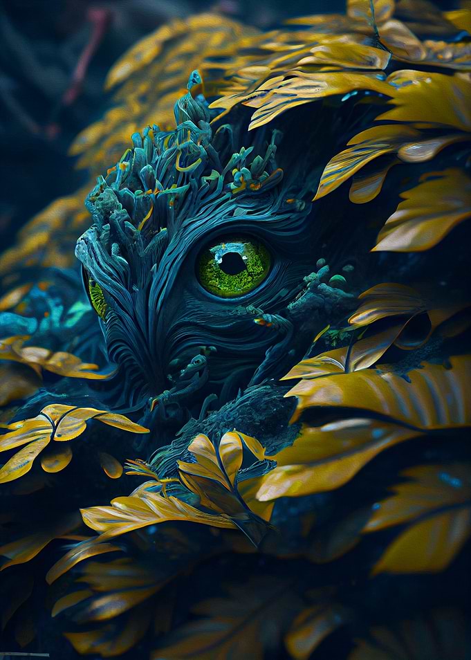 Hidden Alien Plant Monster