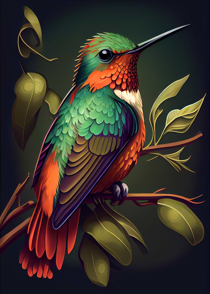 Hummingbird Cute