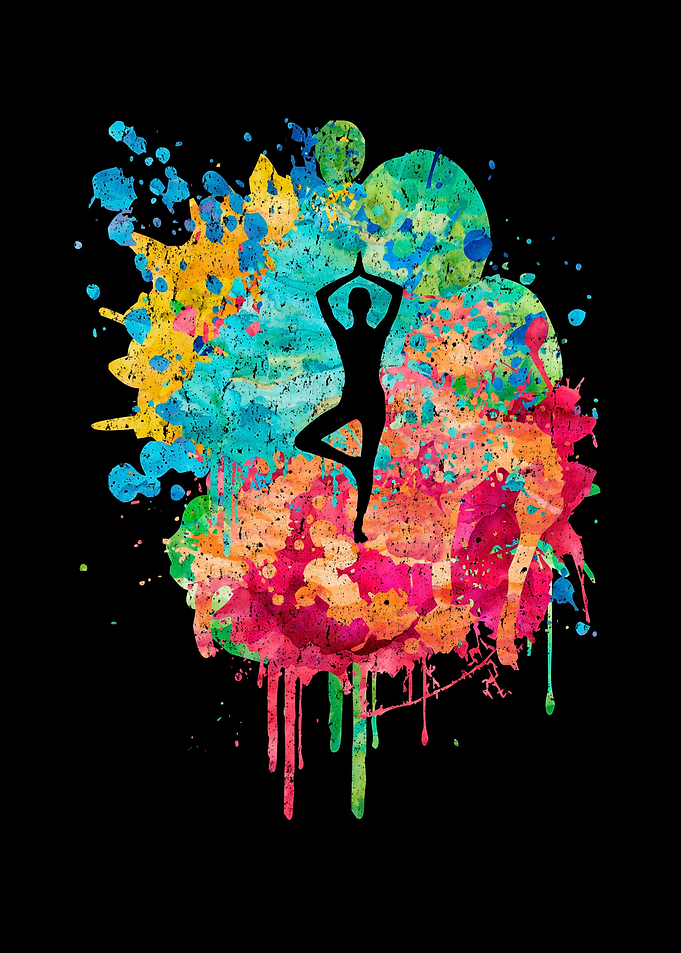 Yoga Und Pilates in PopArt