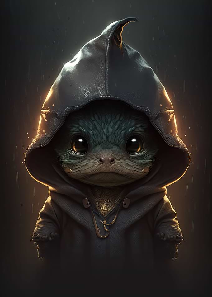 Dragon Hoodie Wizard