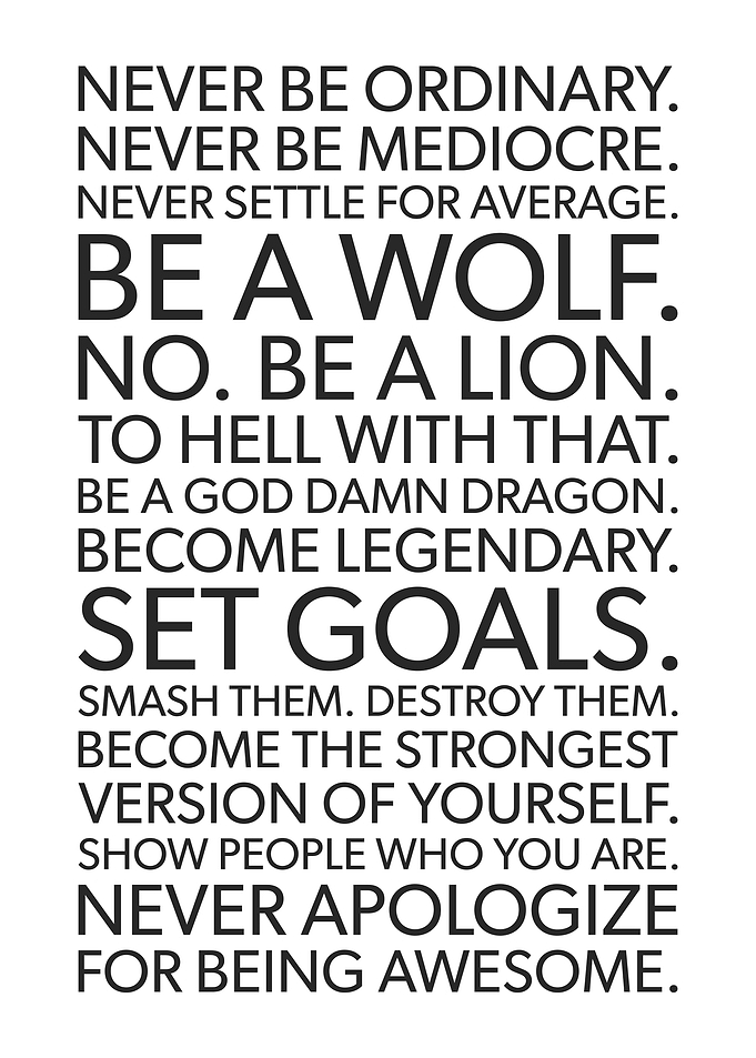 Be Legendary