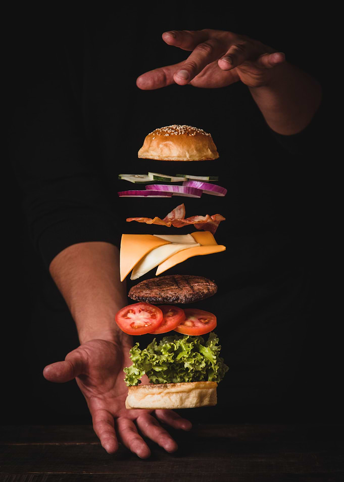 Burger assembly