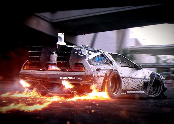 Delorian Art