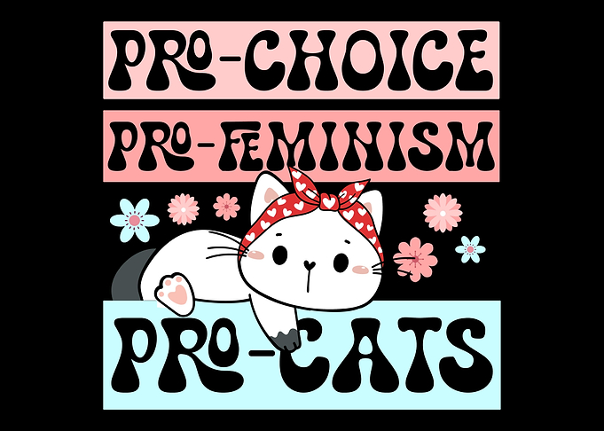 ProChoice Feminism Cat