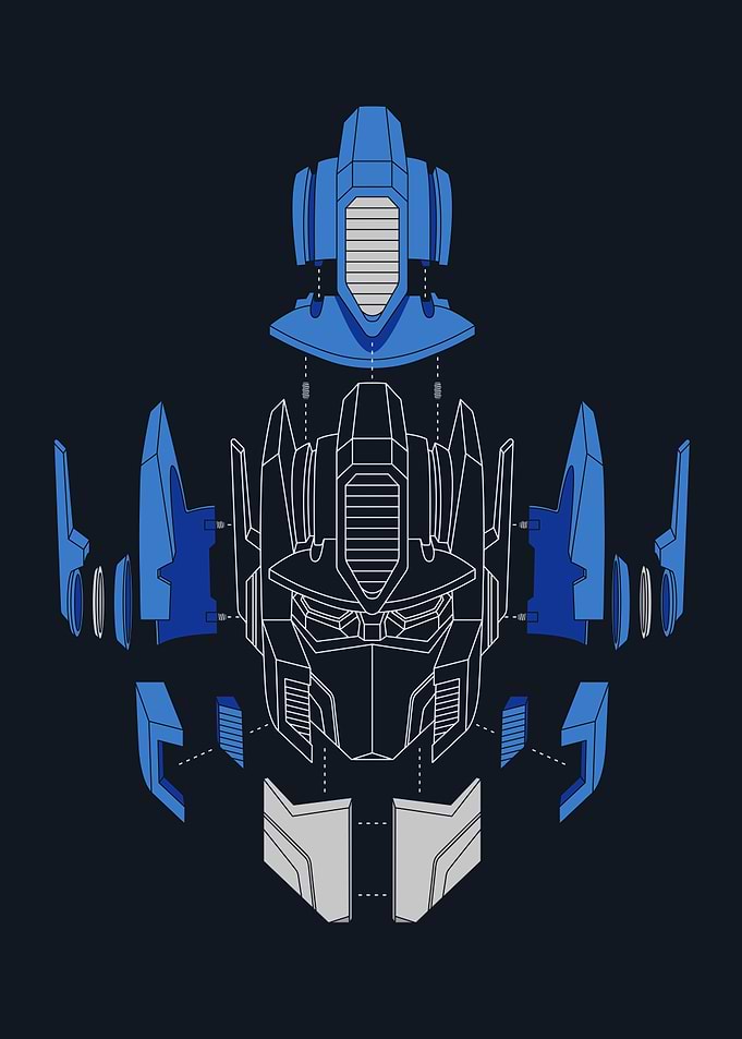 Optimus Prime Mask