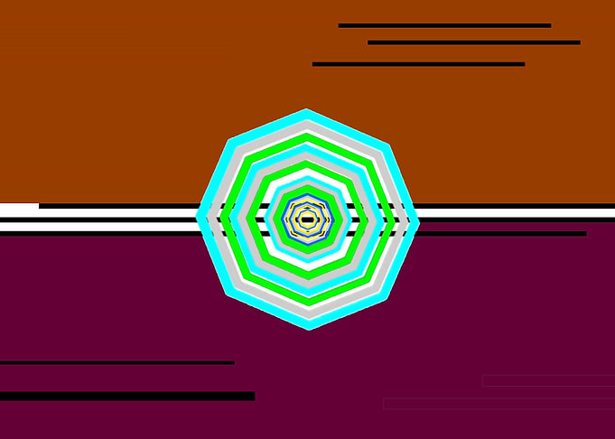the octagonal shape