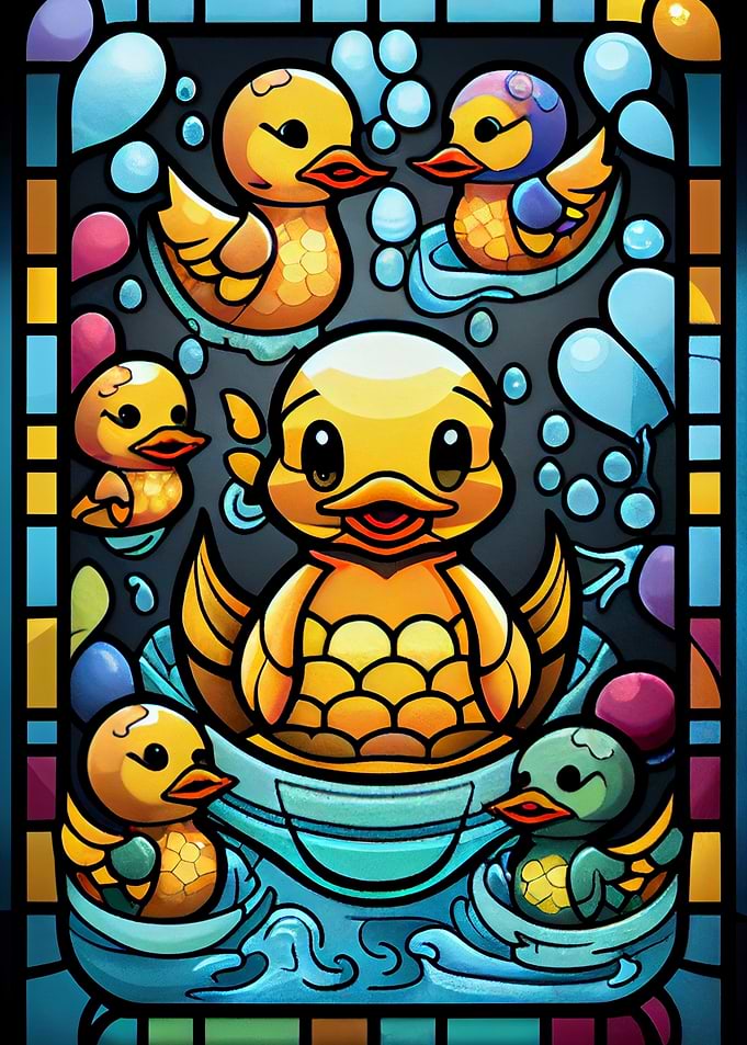 Rubber Duck Bath Duck