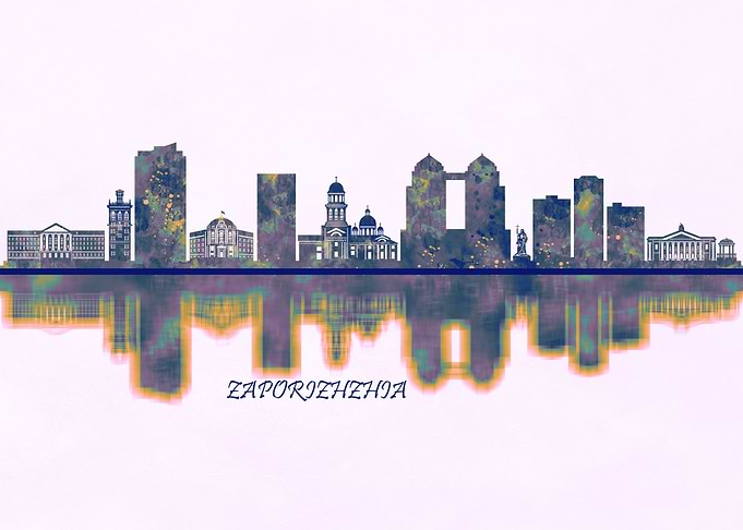 Zaporizhzhia Skyline