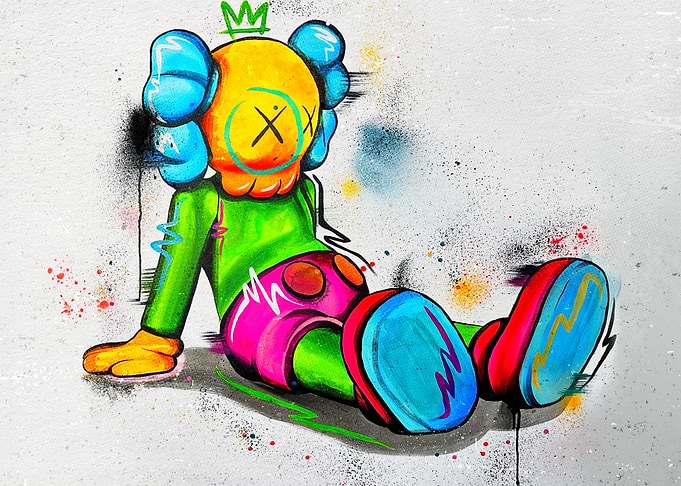 Kaws Companion Banksy