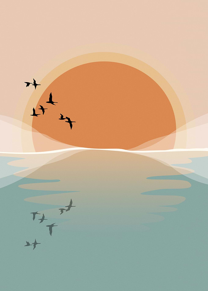 Minimalist landscape