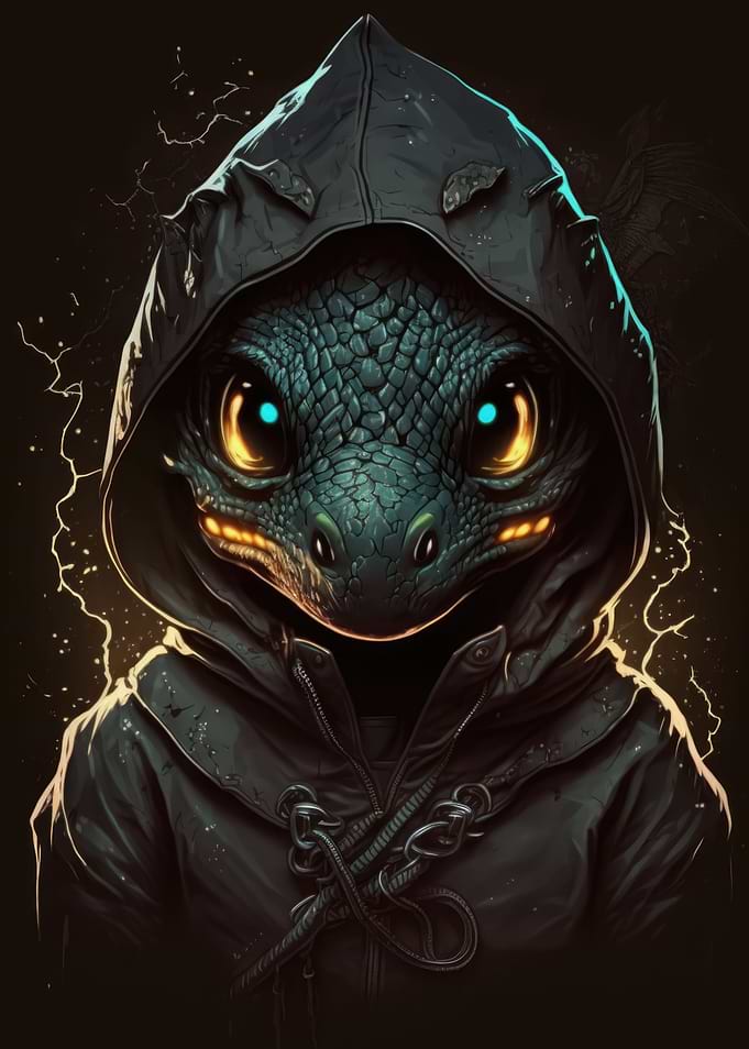 Dragon Wizzard Hood