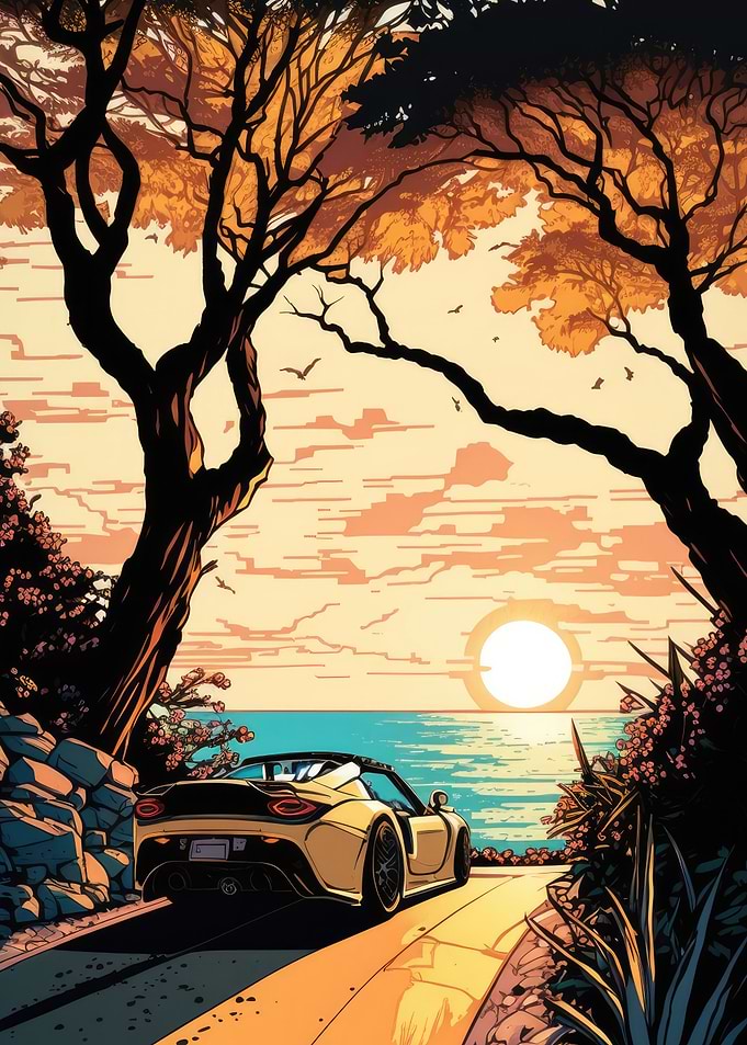 Sunset Cars Gaming