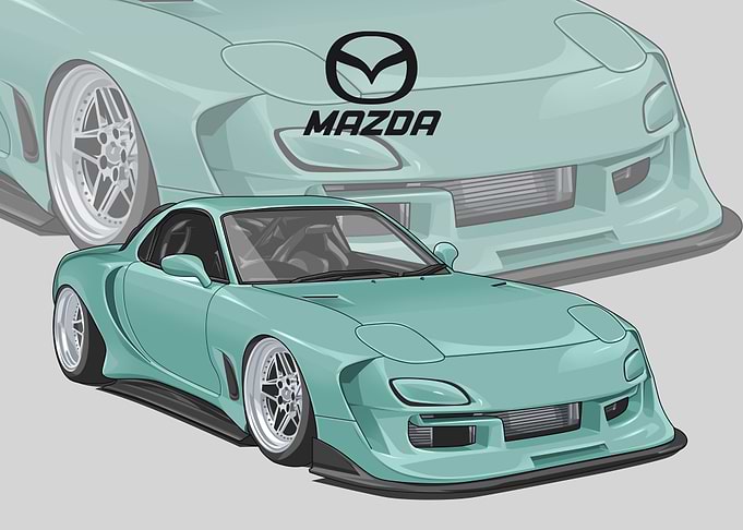 mazda rx 7 mint