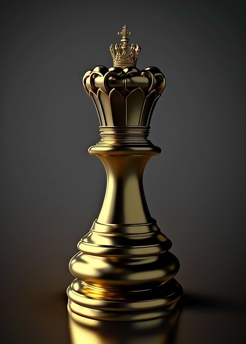 The Royal Touch Queen of — metal poster wall art