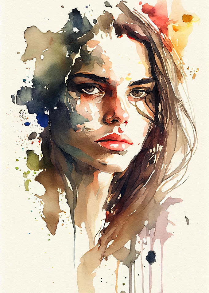 Watercolor Woman