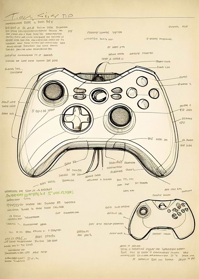A video game controller