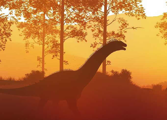 Brontosaurus dinosaur