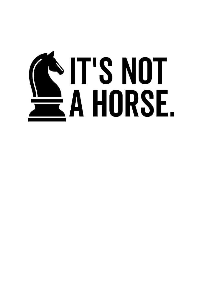 Its Not a Horse