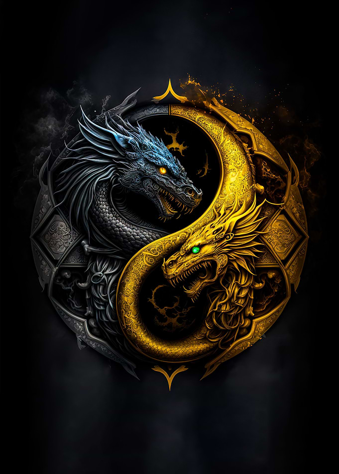 Dragon Yin Yang