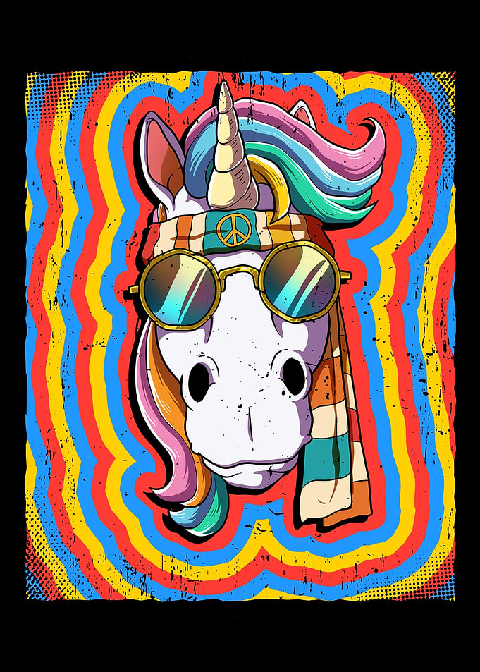 Unicorn Psychedelic