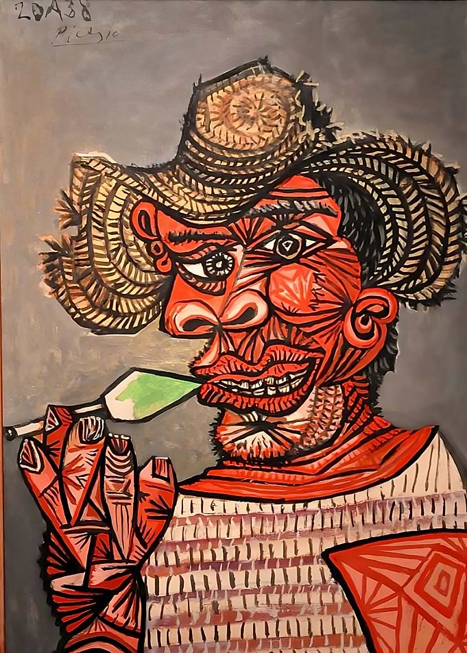 man with loli by Picasso