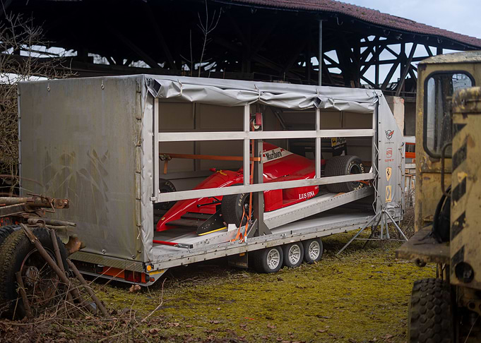 Abandoned F1 Ferrari