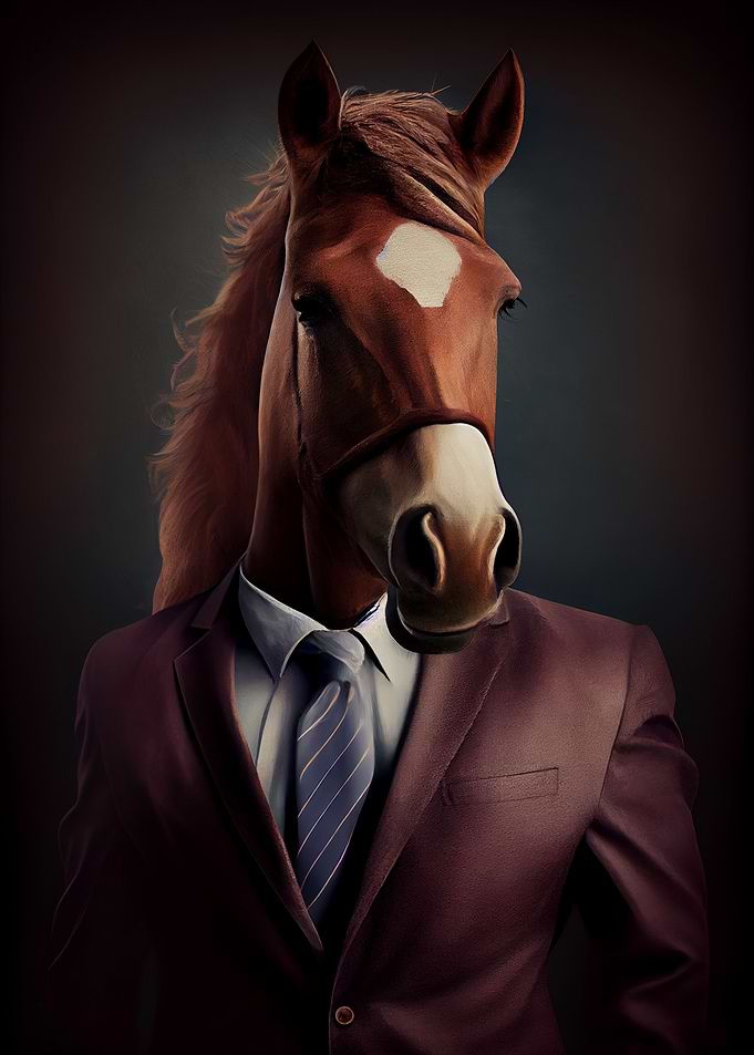 Horse Watercolor