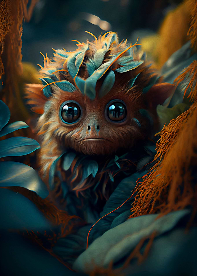 Cute Forest Alien