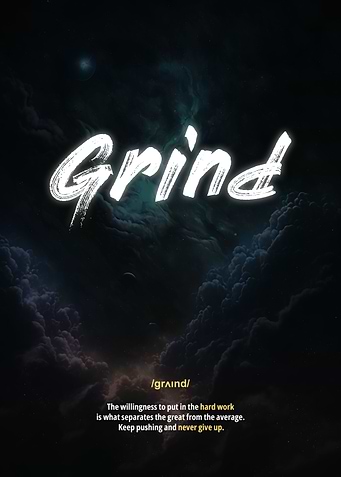 Grind Poster