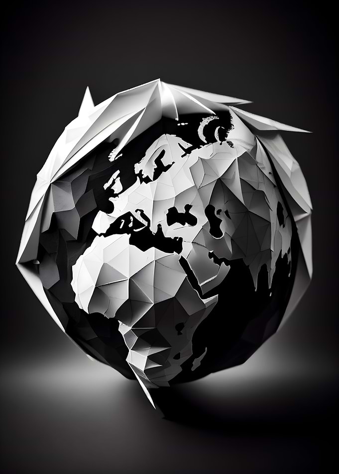 Earth Europe and Africa