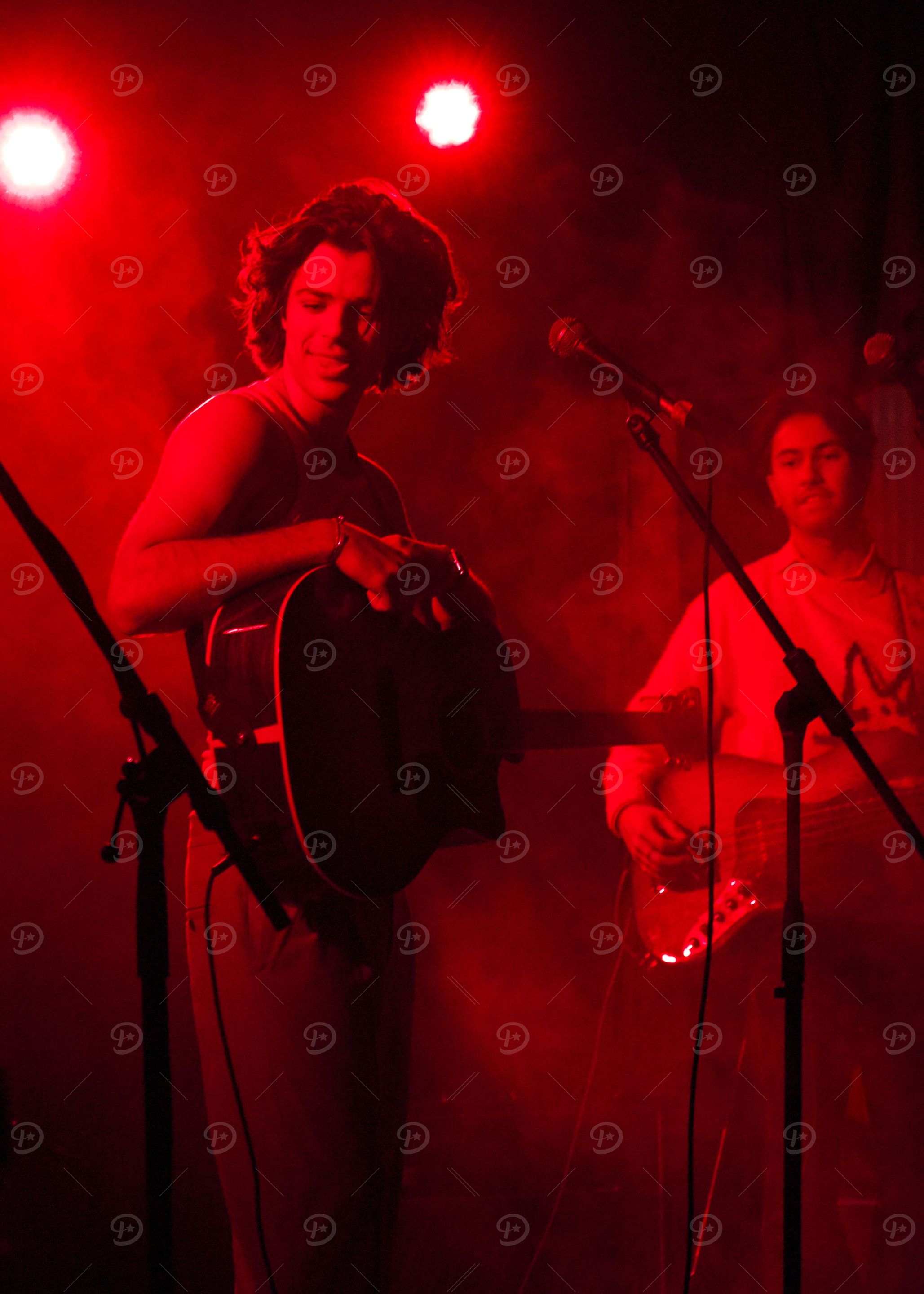 Smile on stage