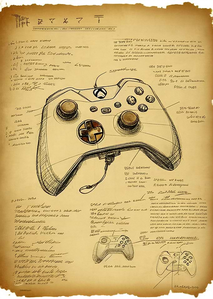 A video game controller