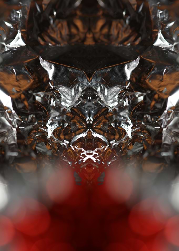 Colorful aluminum foliage