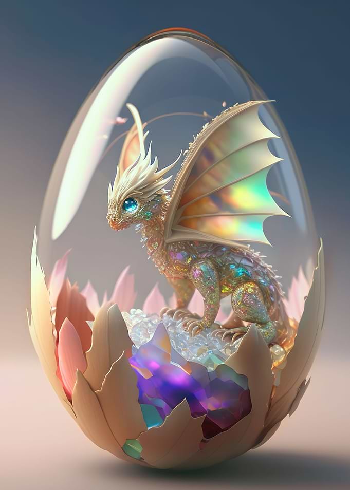 Fantasy Dragon Inside Drag