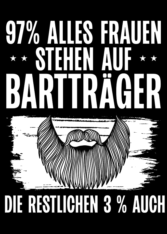 Women like bearded man