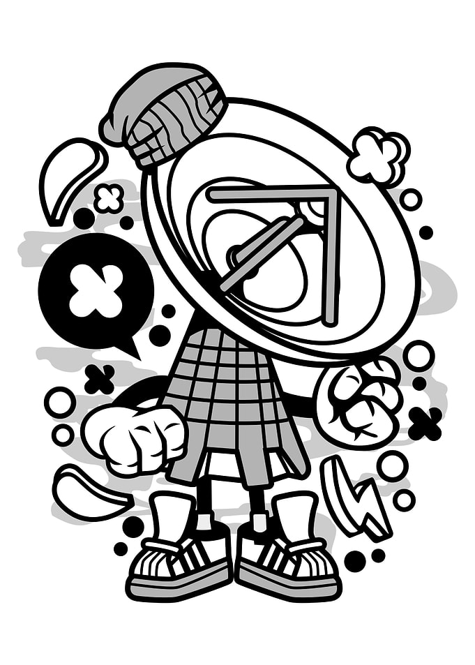 Cartoon Illustration 331