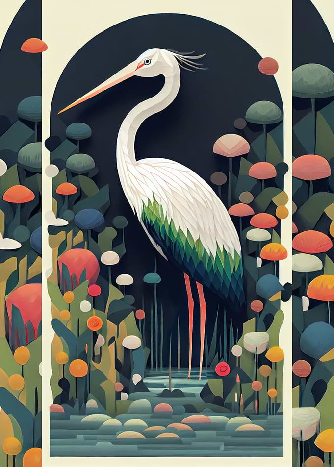 The Elegant Crane