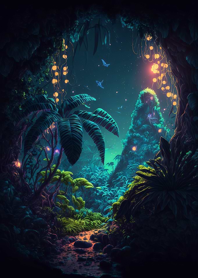 Glowing wilds II