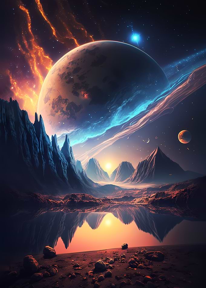 Planet Paradise Landscape